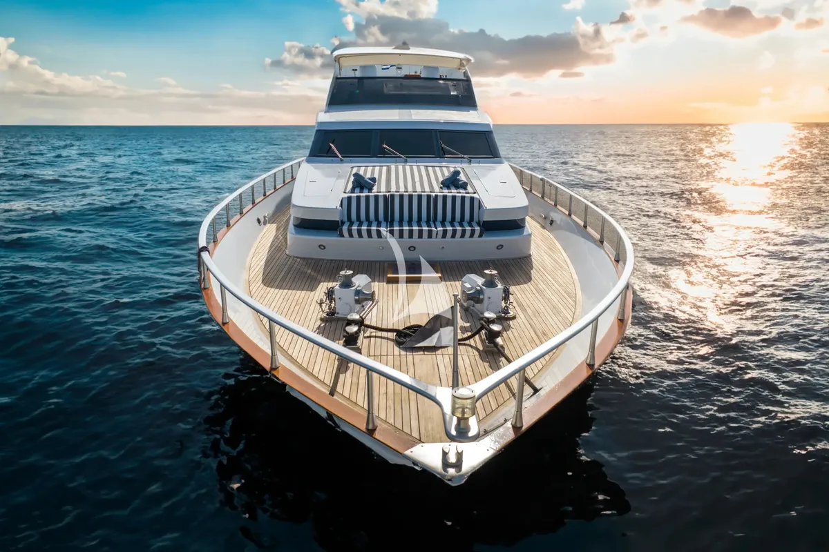 Exterior view of Opera, a Gulet x-reuse yacht at Sami Municipal Unit, Greece