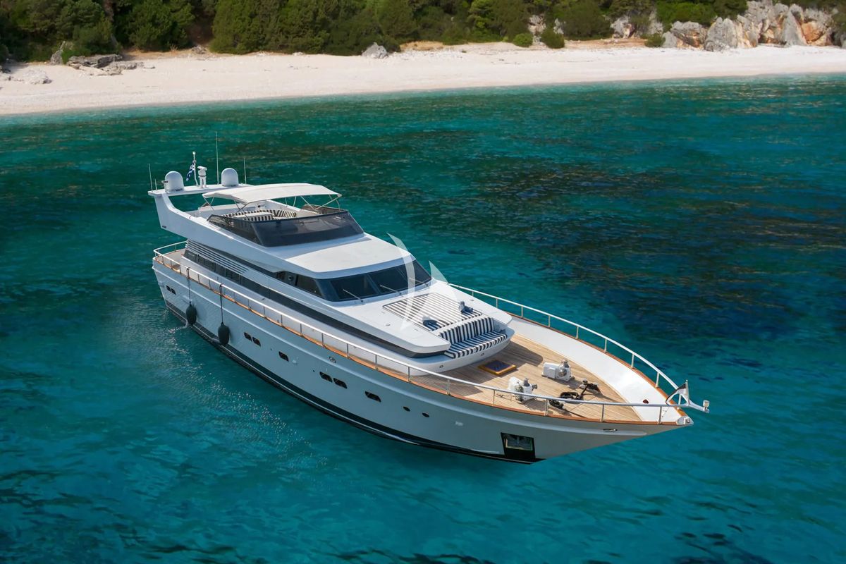 Exterior view of Opera, a Gulet x-reuse yacht at Sami Municipal Unit, Greece
