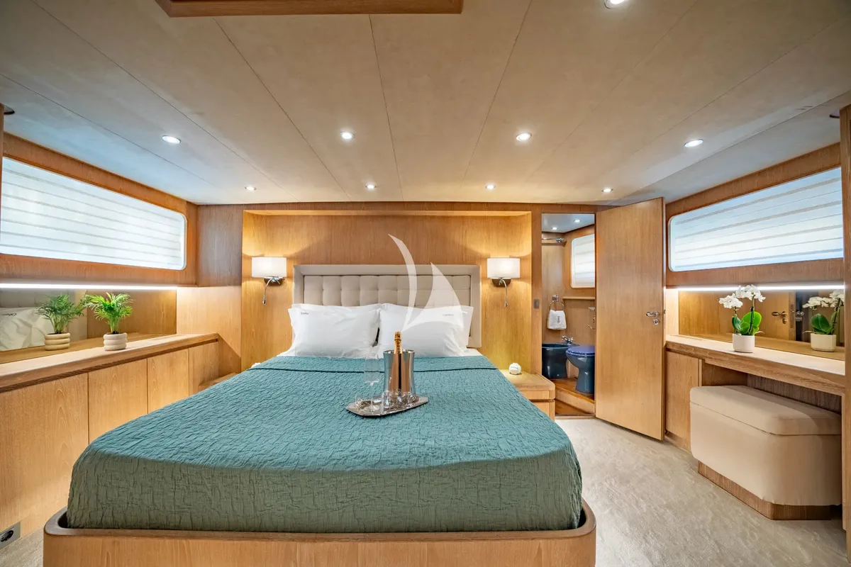 Cabin on Opera, a Gulet x-reuse yacht at Sami Municipal Unit, Greece