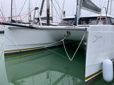 Deck of Negroni, a Nautitech Rochefort Nautitech 40 catamaran at Općina Rogoznica, Croatia