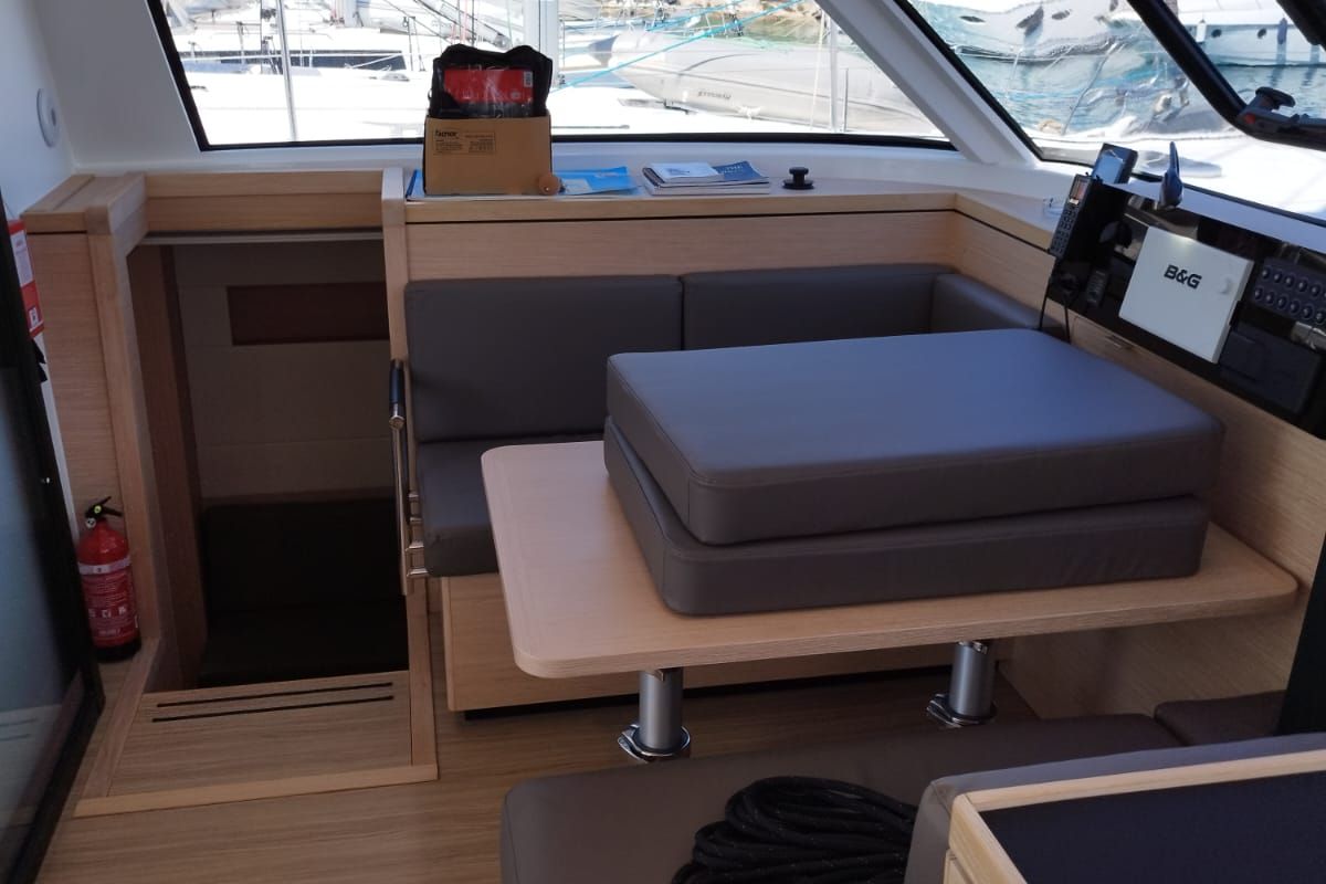 Cabin on Negroni, a Nautitech Rochefort Nautitech 40 catamaran at Općina Rogoznica, Croatia