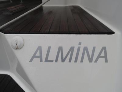 Almina, a Bavaria Cruiser 40 sailboat at Fethiye, Turkey