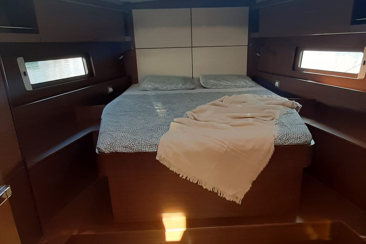 Olma, a Beneteau Oceanis 46.1 sailboat at Split, Croatia