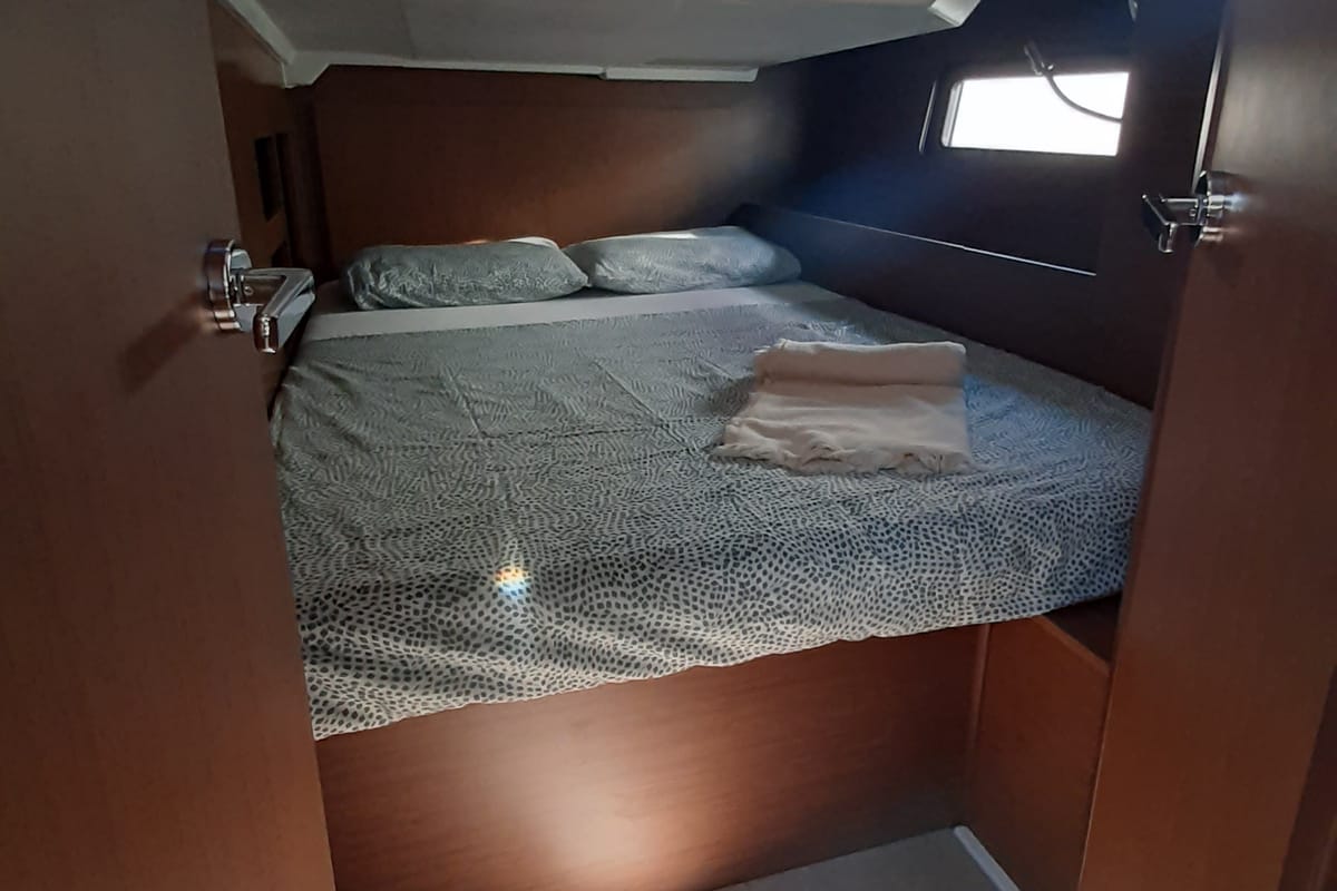 Olma, a Beneteau Oceanis 46.1 sailboat at Split, Croatia