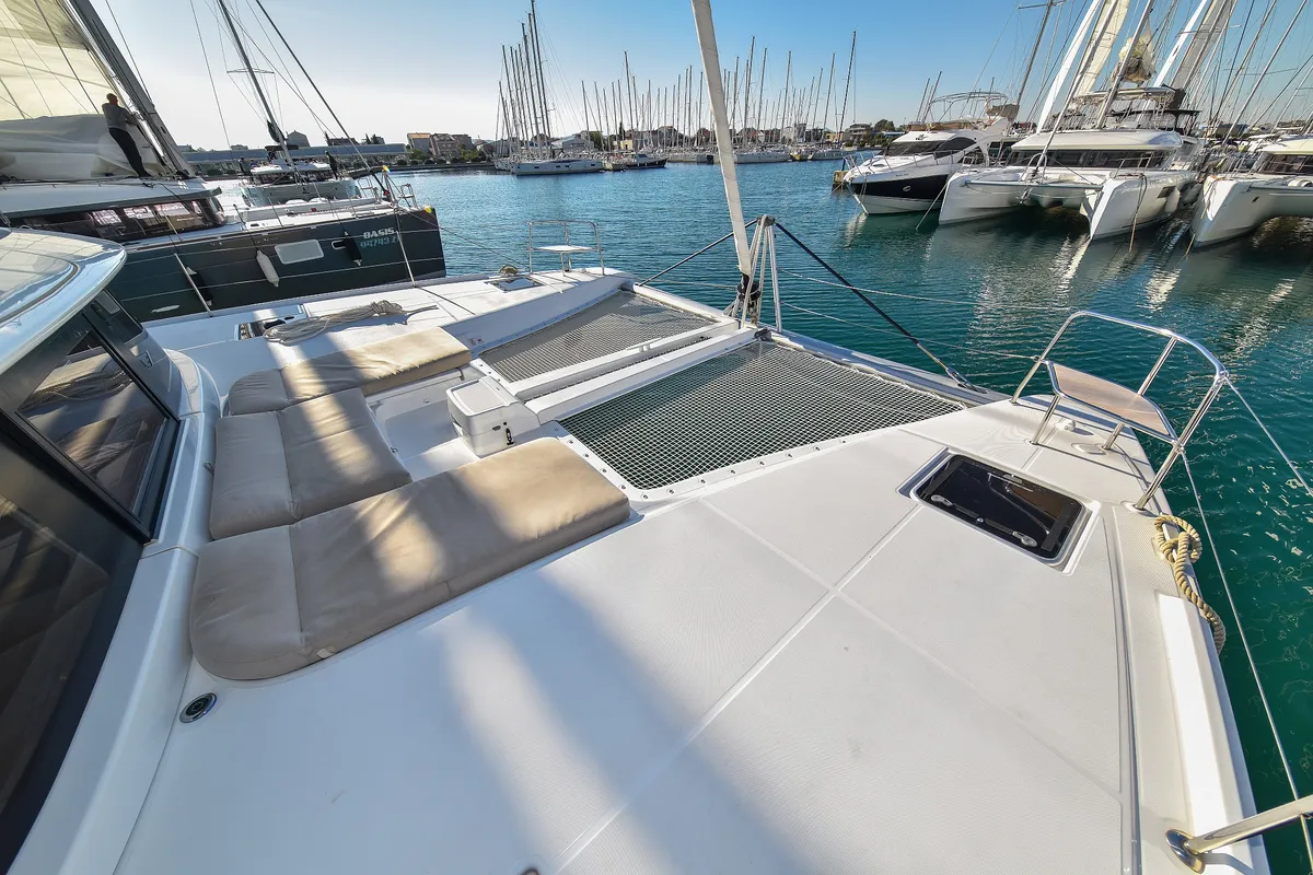 MIDLIFE CRISIS, a Lagoon Lagoon 46 catamaran at Općina Sukošan, Croatia