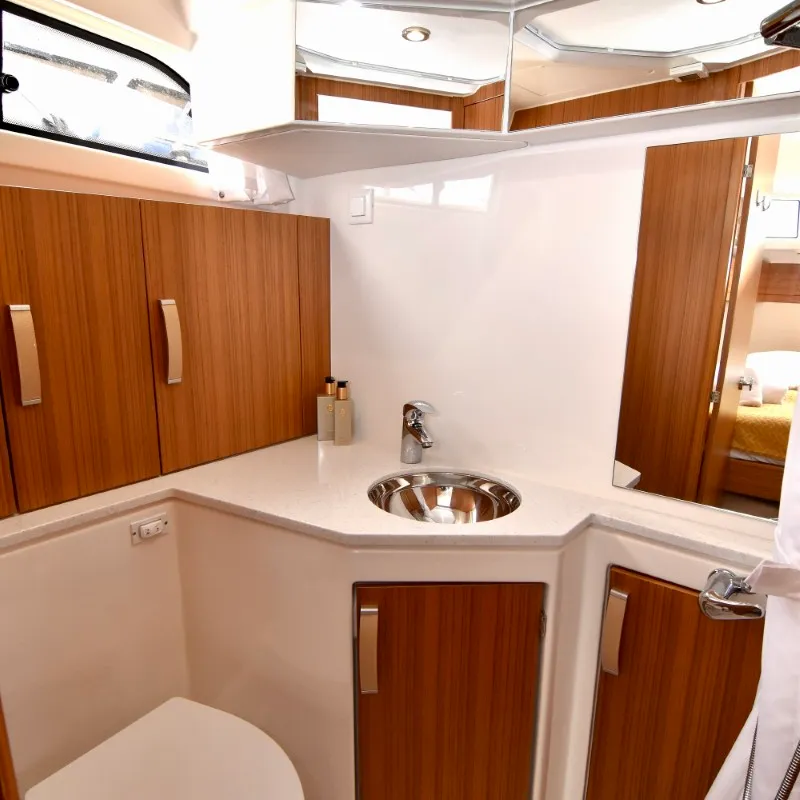 Head on Dalen, a Greenline 33 yacht at Porsgrunn, Norway