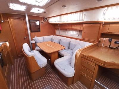 Salon of Santana, a Bavaria Cruiser 40 sailboat at Volos Municipality, Greece