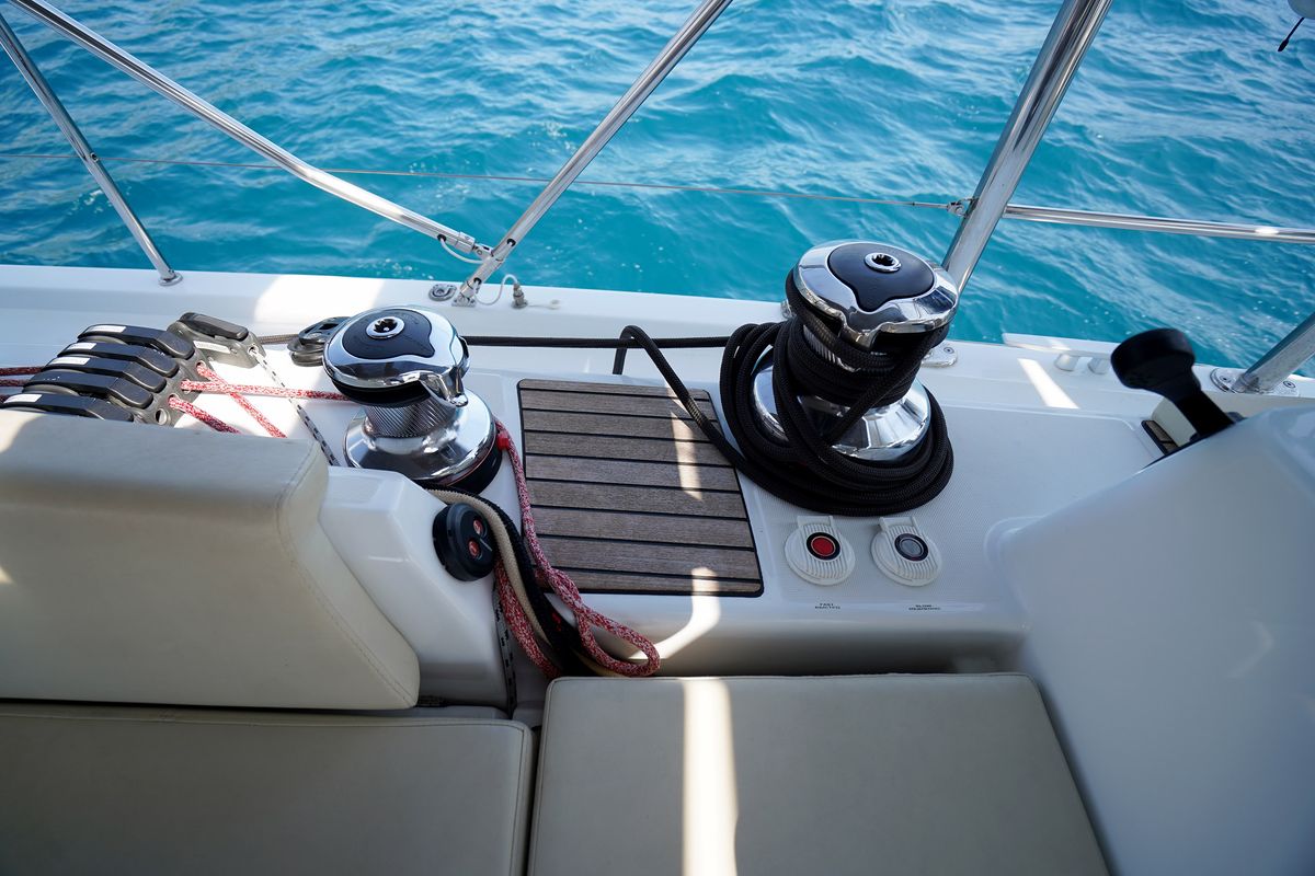 Sunlark, a Jeanneau 54 sailboat at Marmaris, Turkey