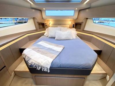Cabin on Tireless Too, a Sealine F430 yacht at Grad Kaštela, Croatia