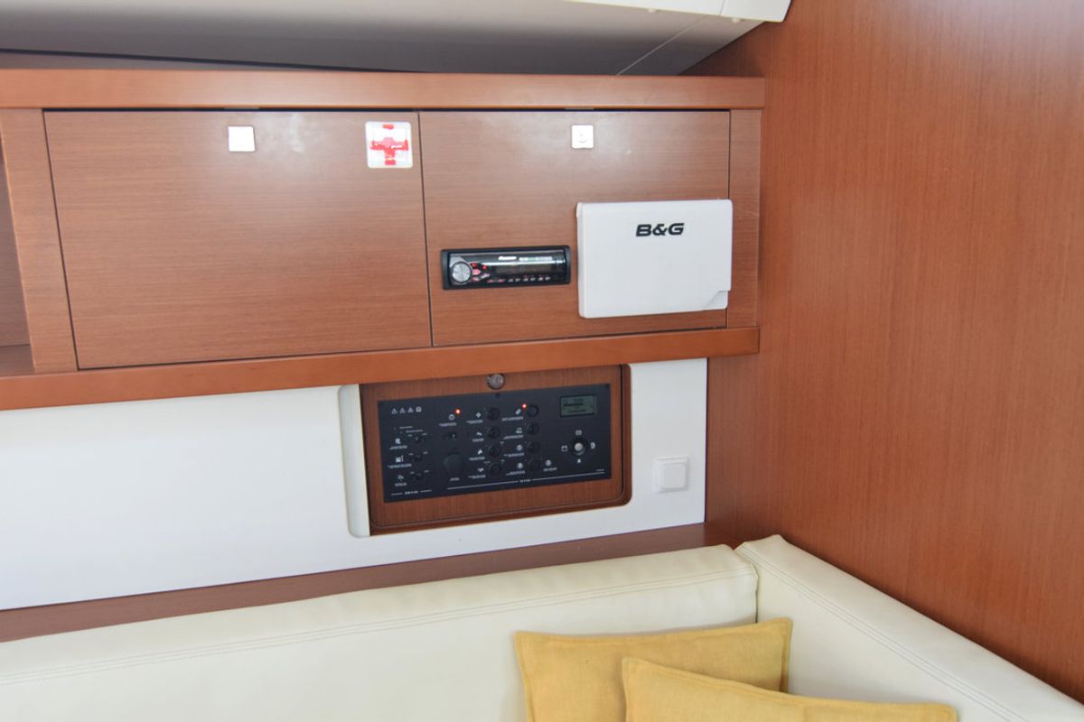Bolero, a Beneteau Oceanis 41 sailboat at Athens, Greece