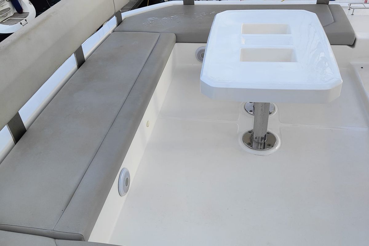 Lady Lety, a Leopard 45 catamaran at Procida, Italy