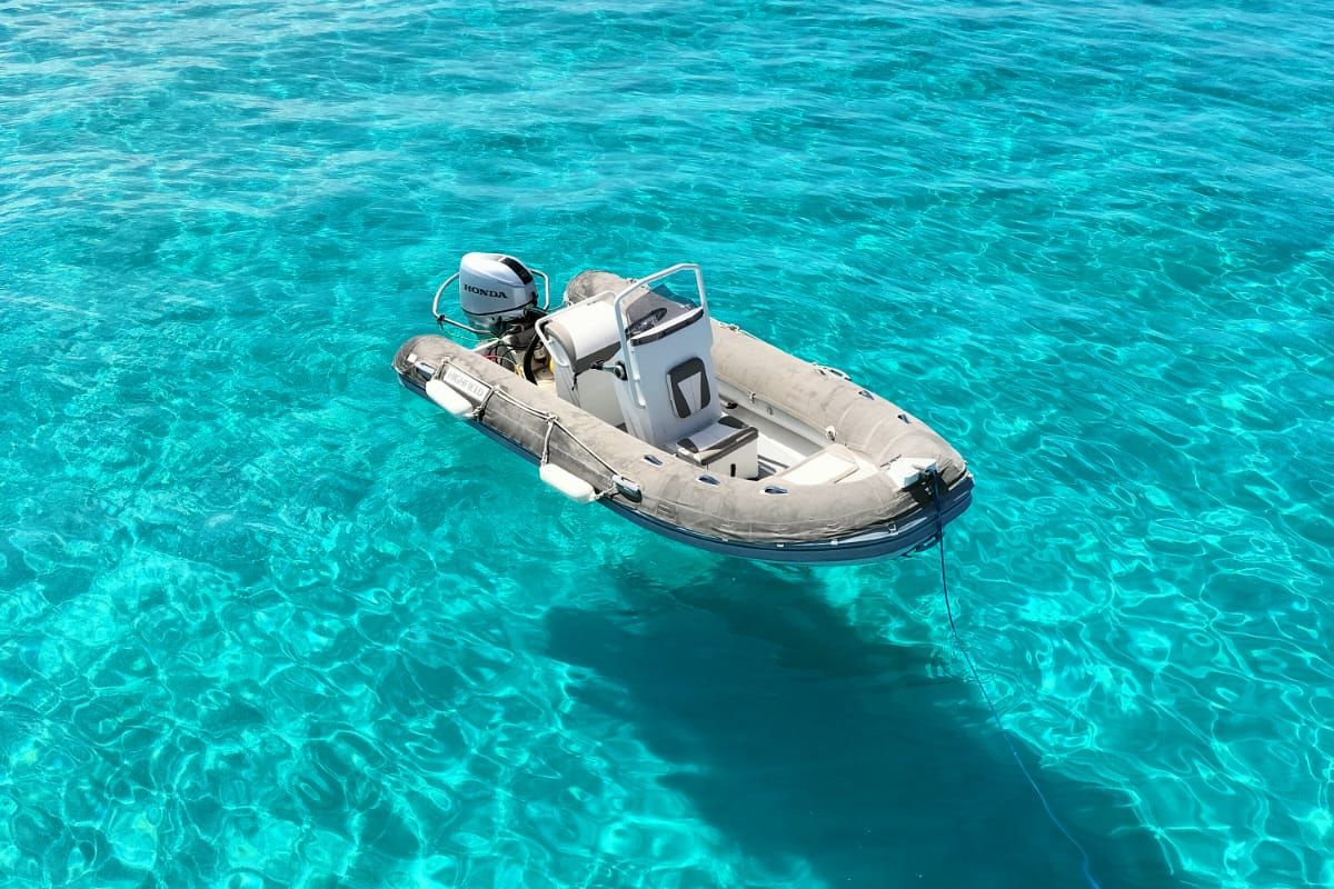 ZS, a Lagoon 620 catamaran at Ibiza, Spain