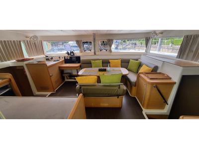 Salon of Chirouble, a Lagoon 421 catamaran at Baan Salak Phet, Thailand