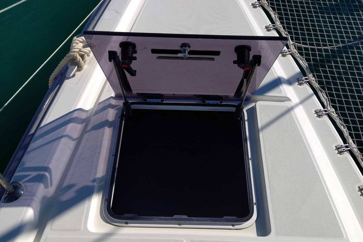MOTU ONE, a Excess 11 catamaran at Athens, Greece