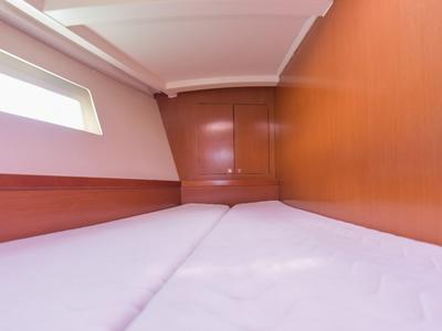Cabin on Zeppelin, a Beneteau Oceanis 45 sailboat at Municipal Unit of Palairos, Greece