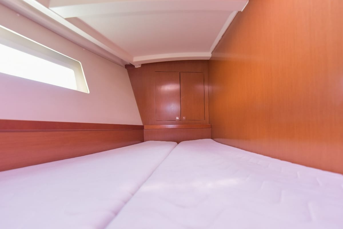 Zeppelin, a Beneteau Oceanis 45 sailboat at Municipal Unit of Palairos, Greece