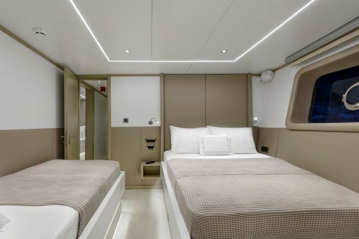 Cabin on TanWay, a Gulet Motoryacht yacht at Marmaris, Turkey