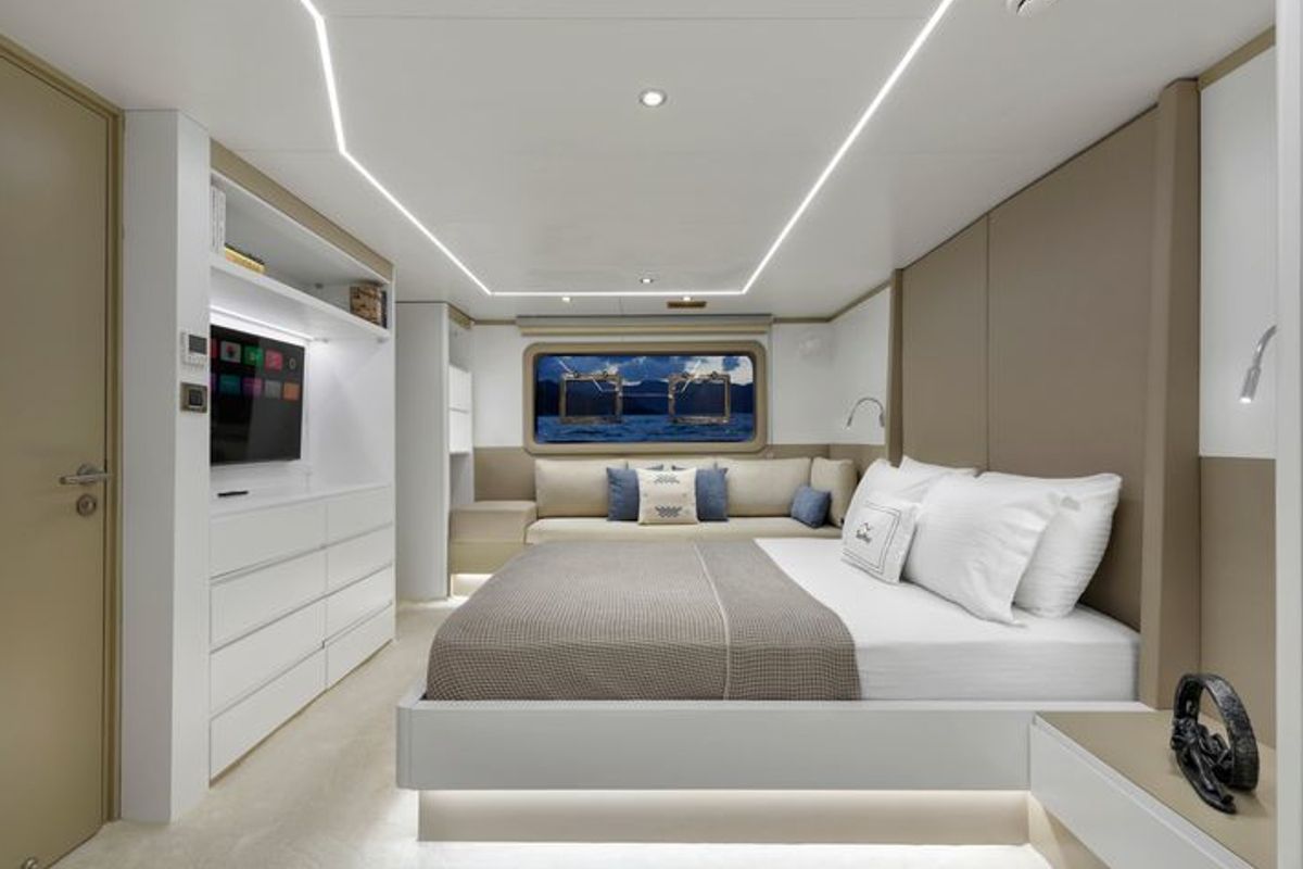 Cabin on TanWay, a Gulet Motoryacht yacht at Marmaris, Turkey