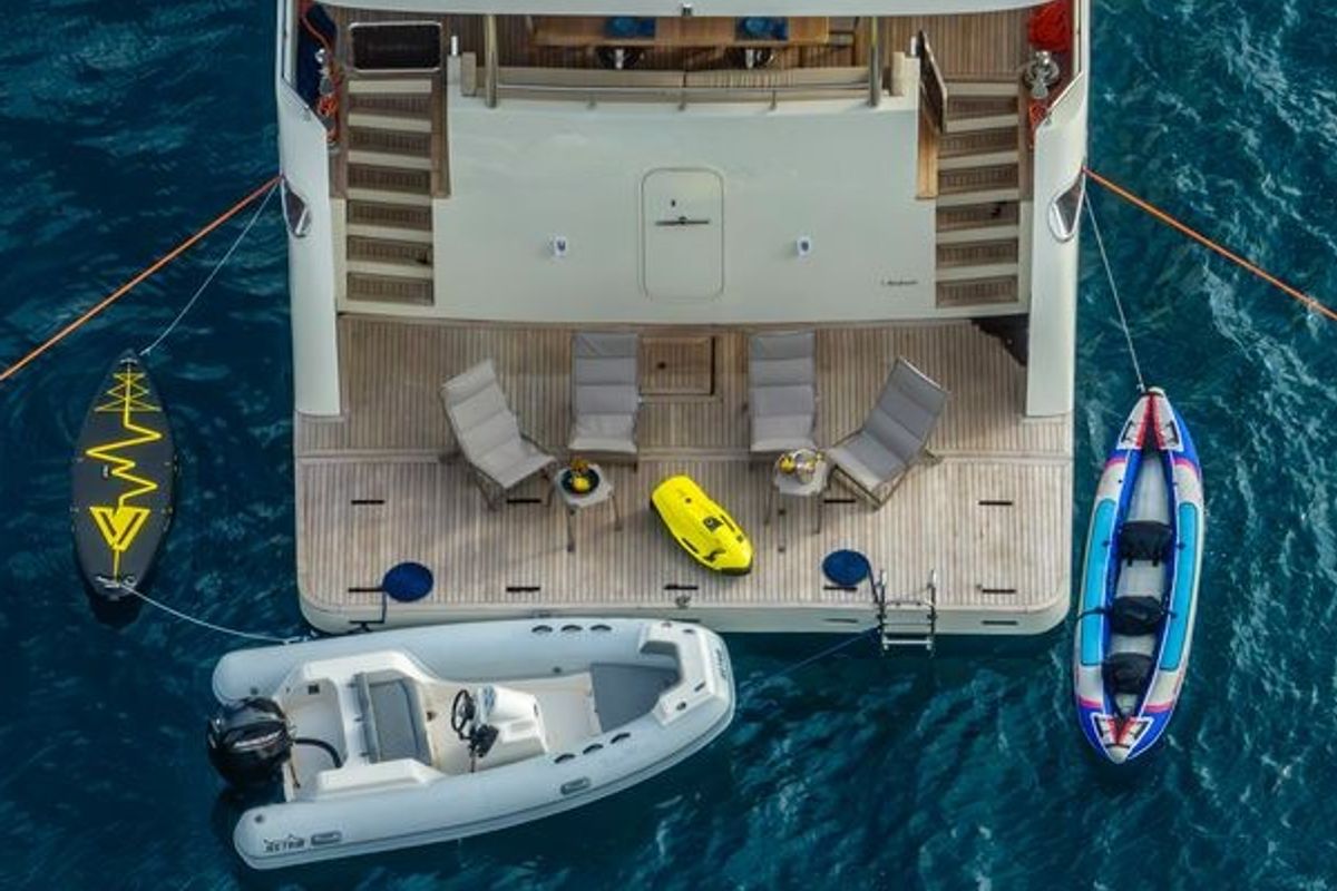 Exterior view of TanWay, a Gulet Motoryacht yacht at Marmaris, Turkey