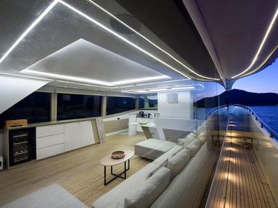 Salon of TanWay, a Gulet Motoryacht yacht at Marmaris, Turkey
