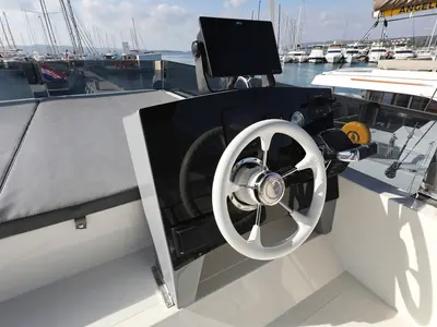 Salon of Taonga, a Cobra Yachts Seamaster 45 yacht at Grad Biograd na Moru, Croatia