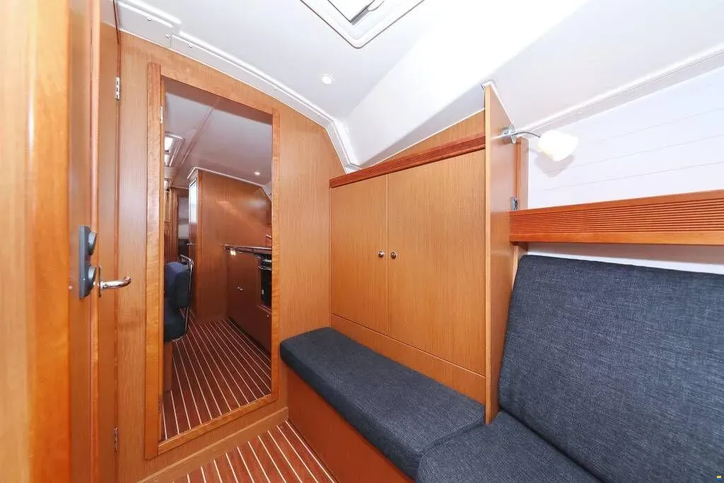 Salon of Star Philip, a Bavaria Cruiser 40 sailboat at Punat, Croatia
