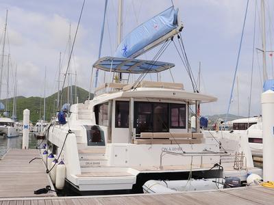 On A Whim, a Bali 4.8 catamaran at Road Town, British Virgin Islands