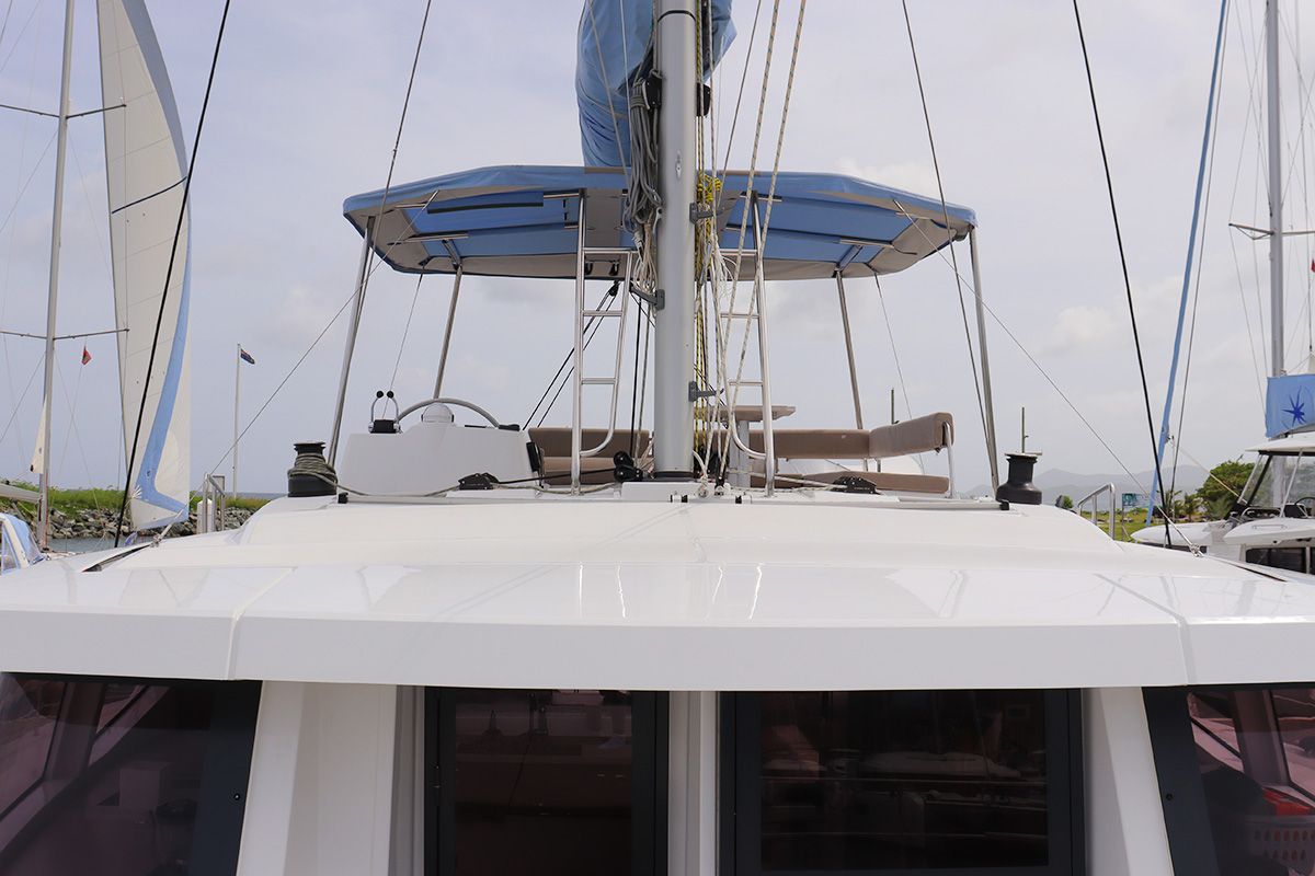 On A Whim, a Bali 4.8 catamaran at Road Town, British Virgin Islands