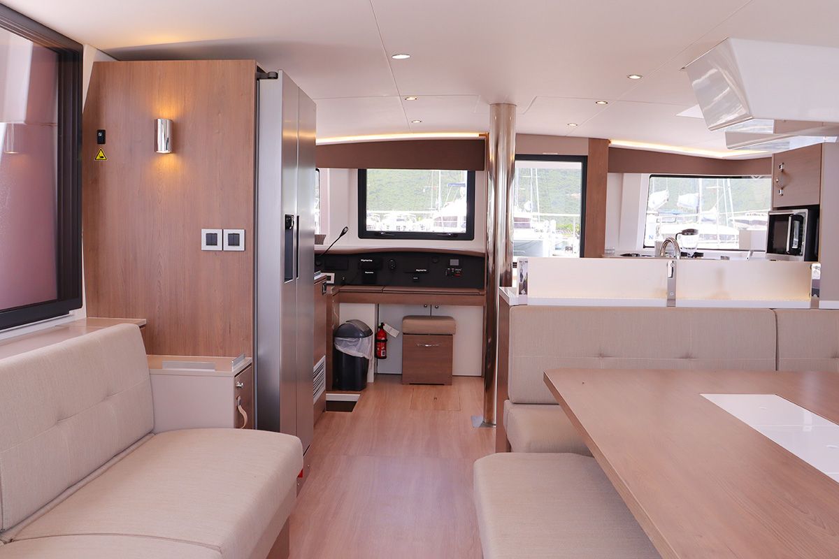 On A Whim, a Bali 4.8 catamaran at Road Town, British Virgin Islands