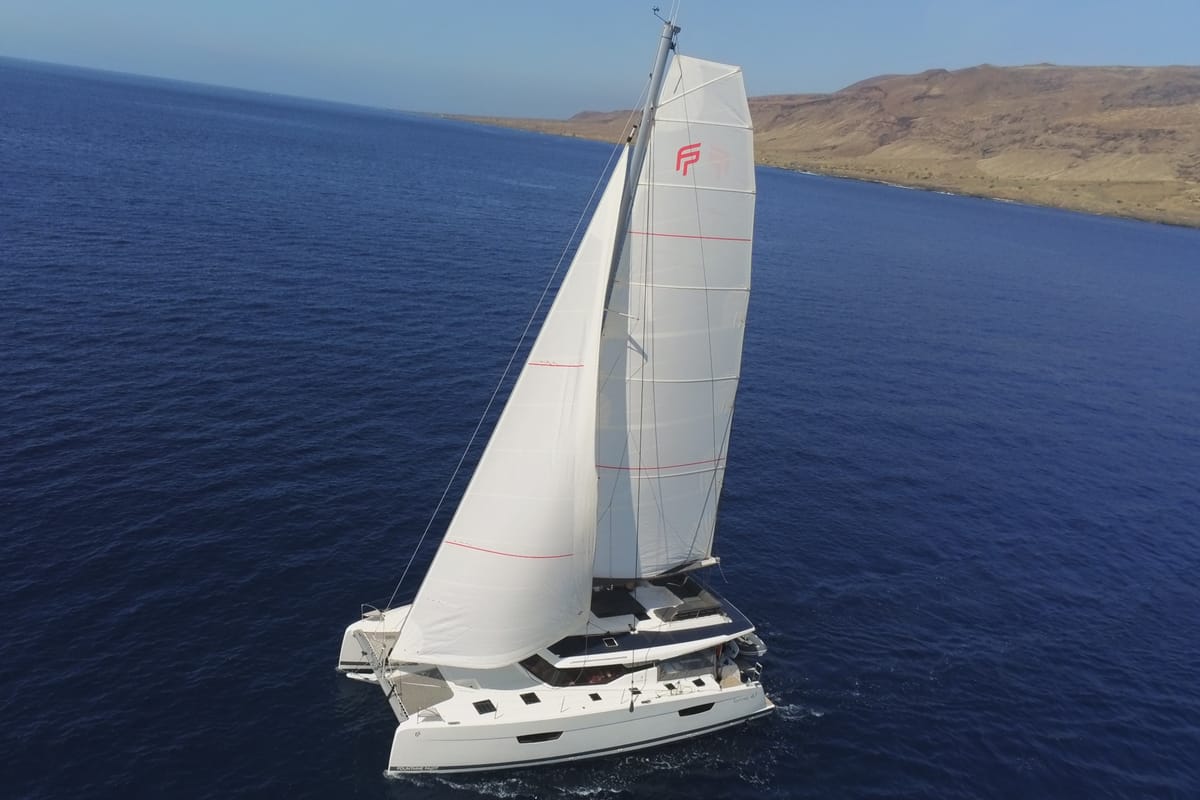 Sirius, a Fountaine Pajot Tanna 47 catamaran at Saint-Mandrier-sur-Mer, France