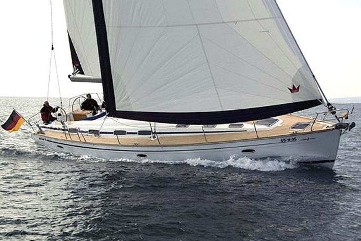 Sophia, a Bavaria 50 Cruiser sailboat at Municipal Unit of Lefkada, Greece