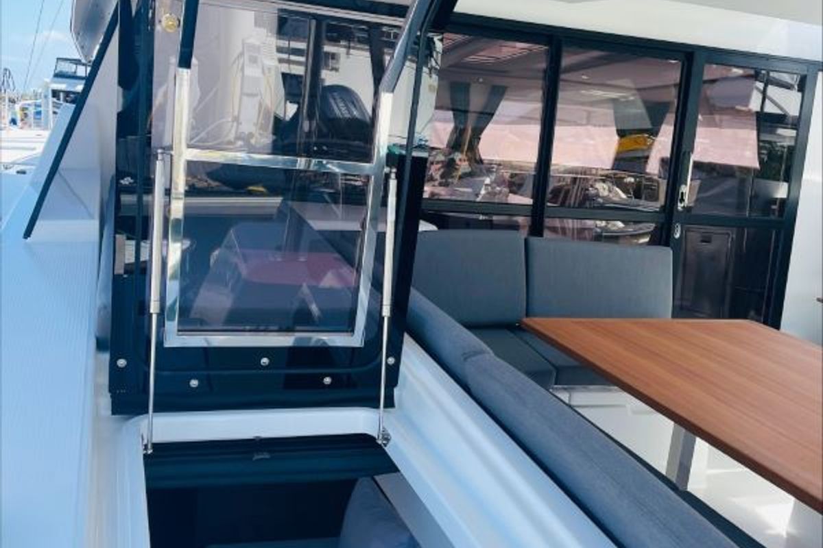 Carrie Lee, a Fountaine Pajot Aura 51 catamaran at Road Town, British Virgin Islands