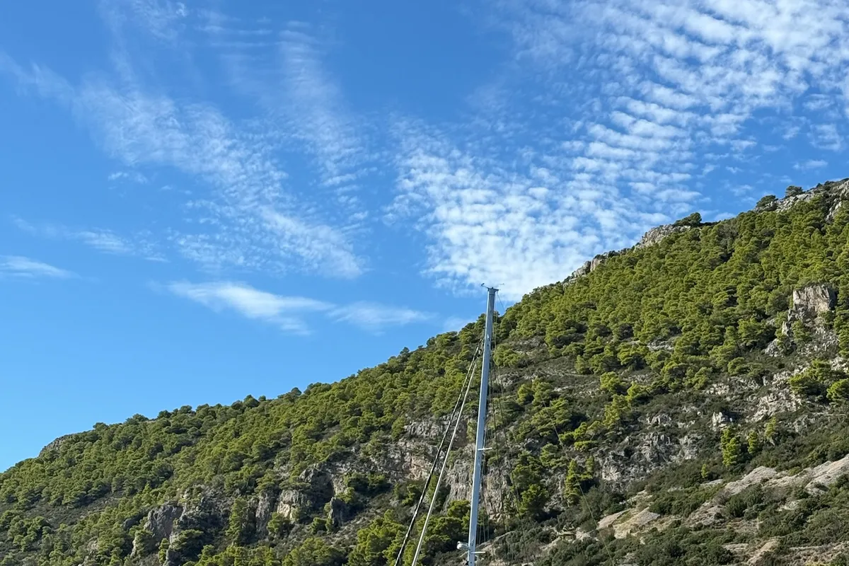 Twin Joy +, a Lagoon 51 catamaran at Grad Trogir, Croatia