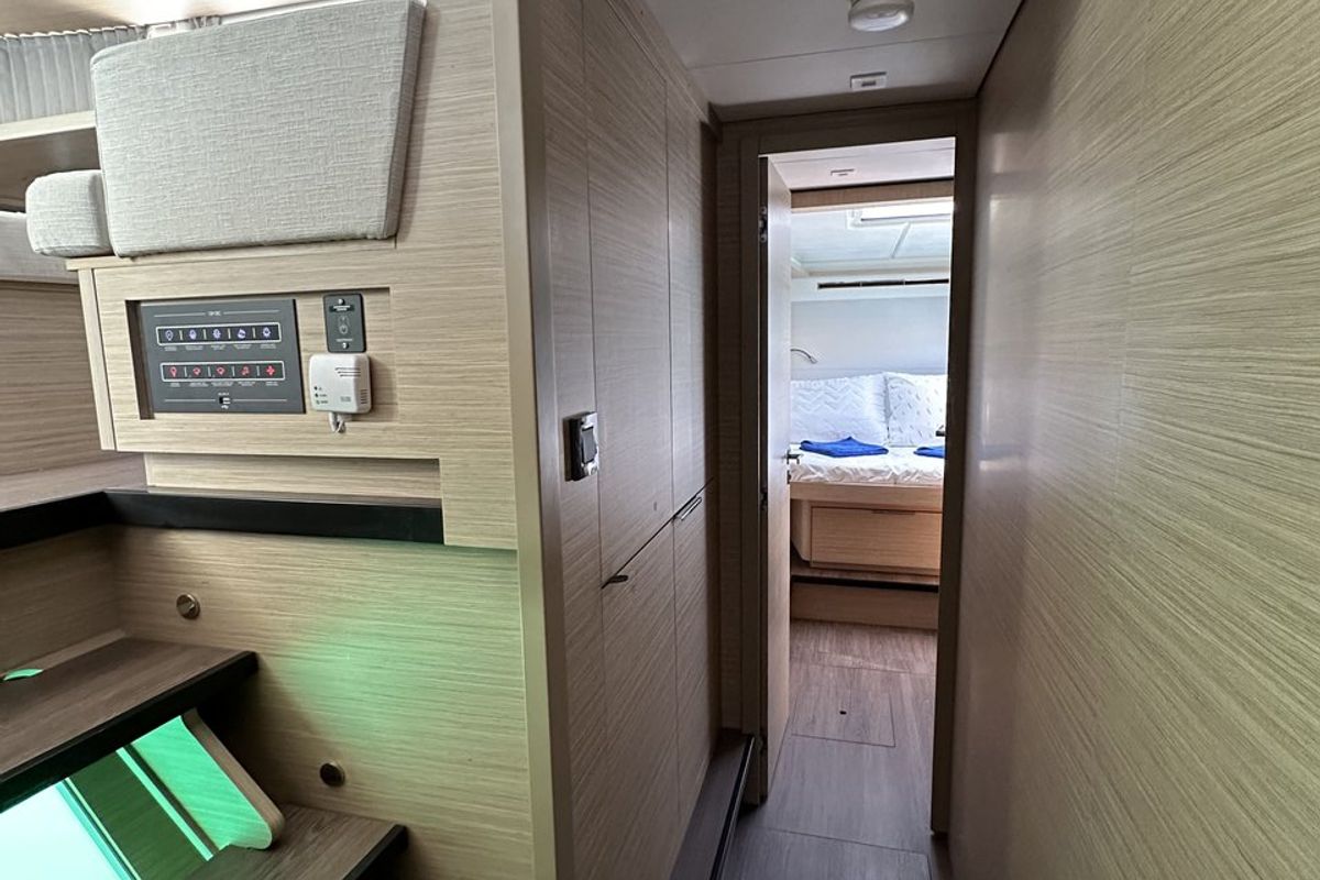 Destiny Point, a Lagoon 46 catamaran at Split, Croatia