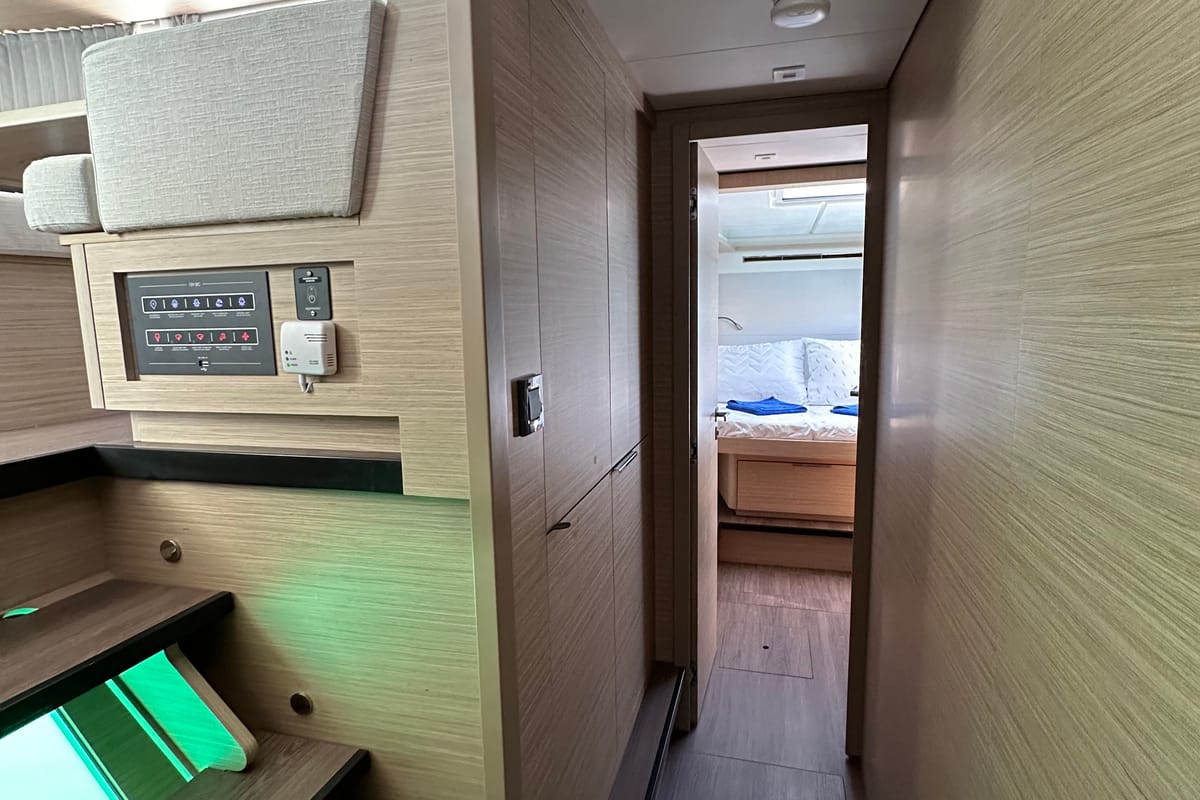 Destiny Point, a Lagoon 46 catamaran at Split, Croatia