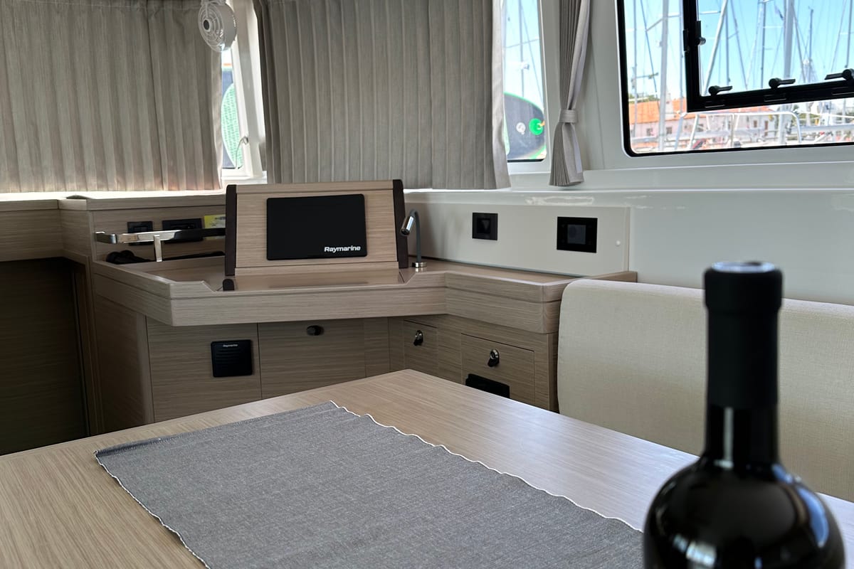 Destiny Point, a Lagoon 46 catamaran at Split, Croatia