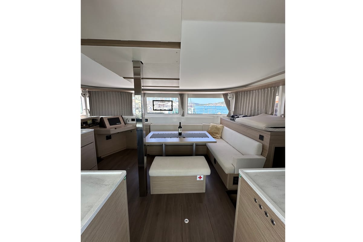 Destiny Point, a Lagoon 46 catamaran at Split, Croatia
