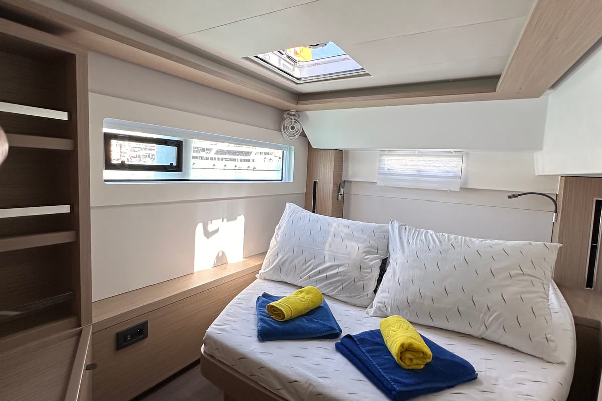 Destiny Point, a Lagoon 46 catamaran at Split, Croatia