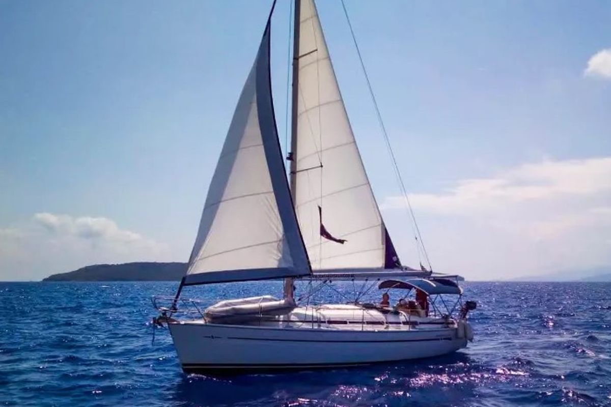 Sea Sail, a Bavaria 33 sailboat at Municipal Unit of Lefkada, Greece