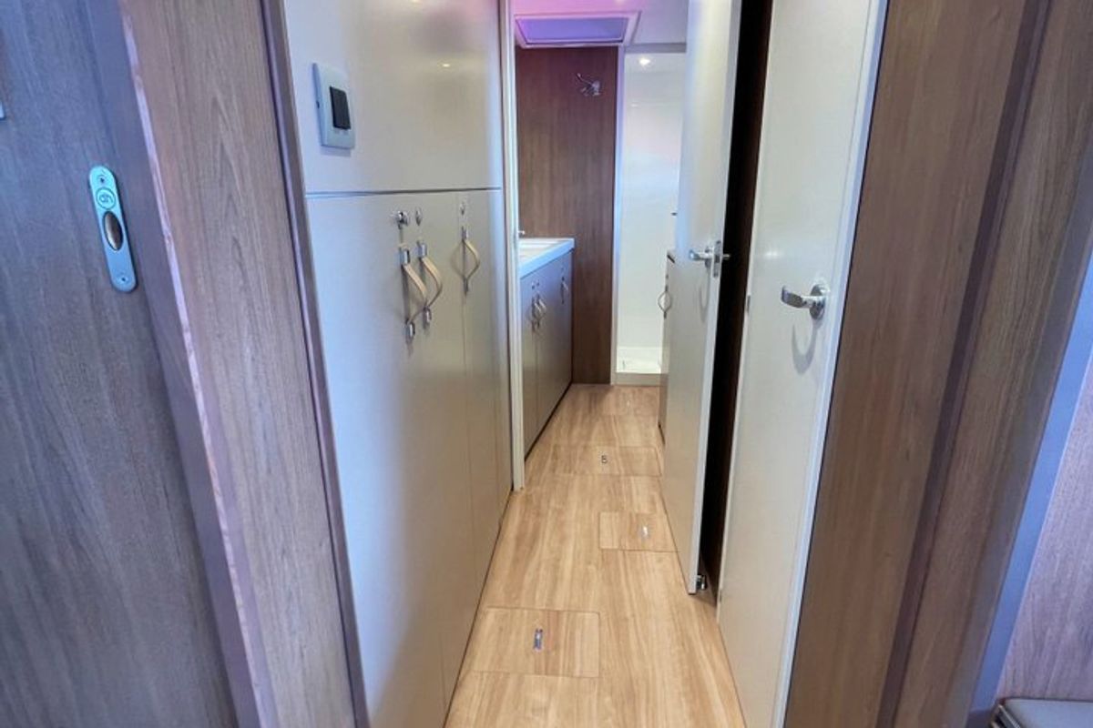 Sail and Travel, a Bali 4.6 - 4 cab. OW catamaran at Pirovac, Croatia
