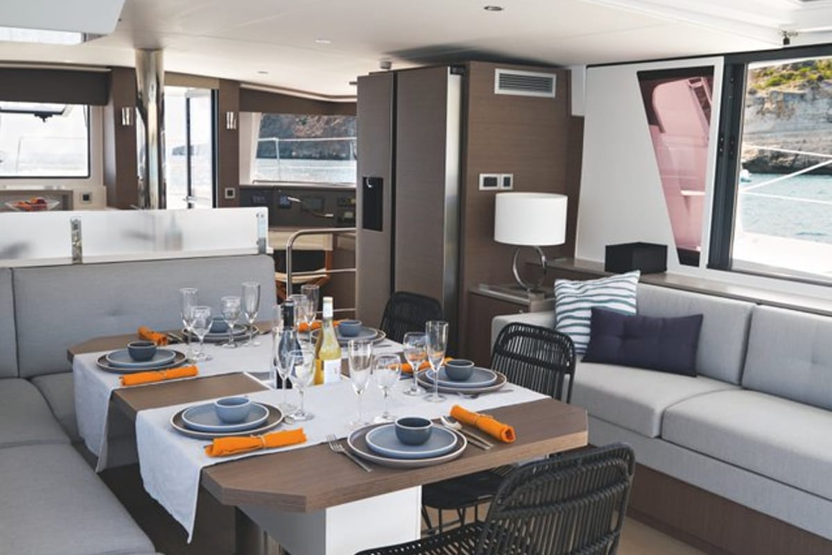 Sail and Travel, a Bali 4.6 - 4 cab. OW catamaran at Pirovac, Croatia