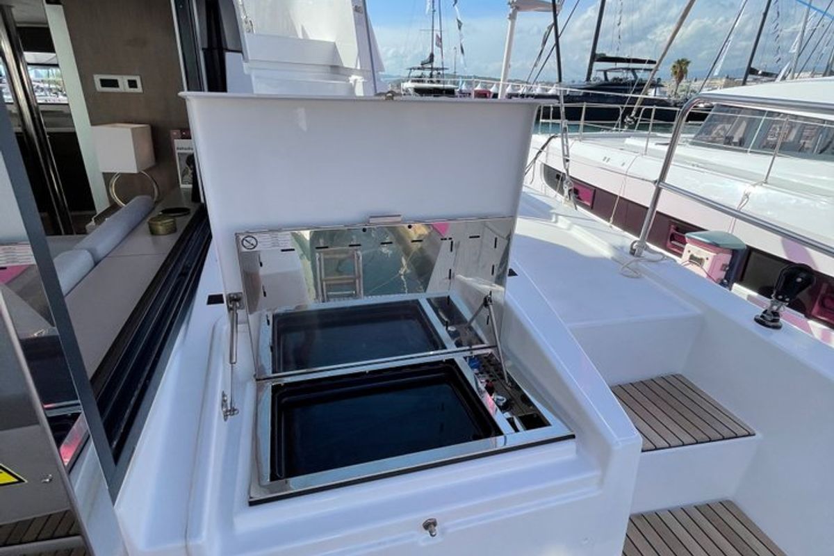 Sail and Travel, a Bali 4.6 - 4 cab. OW catamaran at Pirovac, Croatia
