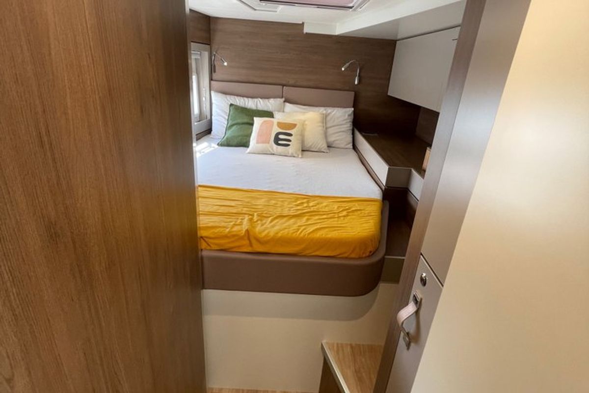 Sail and Travel, a Bali 4.6 - 4 cab. OW catamaran at Pirovac, Croatia