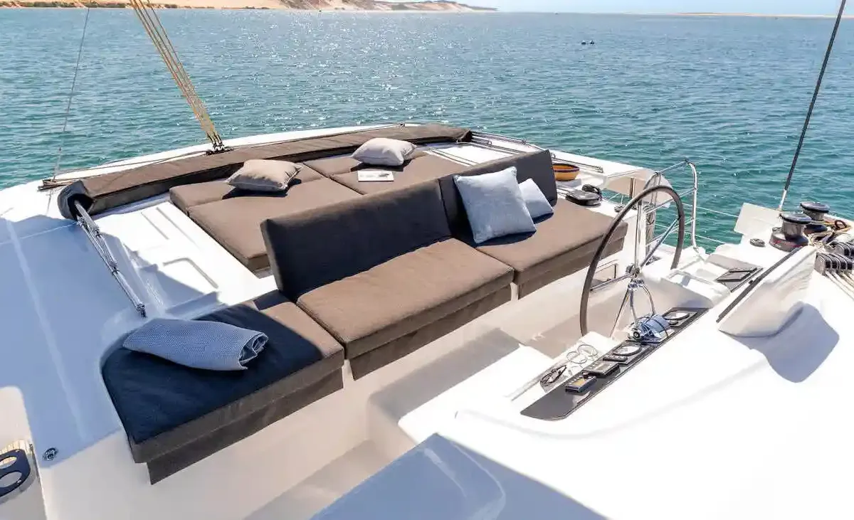 ELLA, a Lagoon Lagoon 46 catamaran at Ibiza, Spain