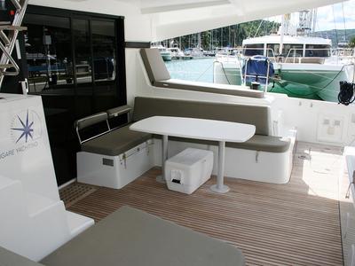 Mola Mola , a Lagoon 42 catamaran at Dubrovnik, Croatia