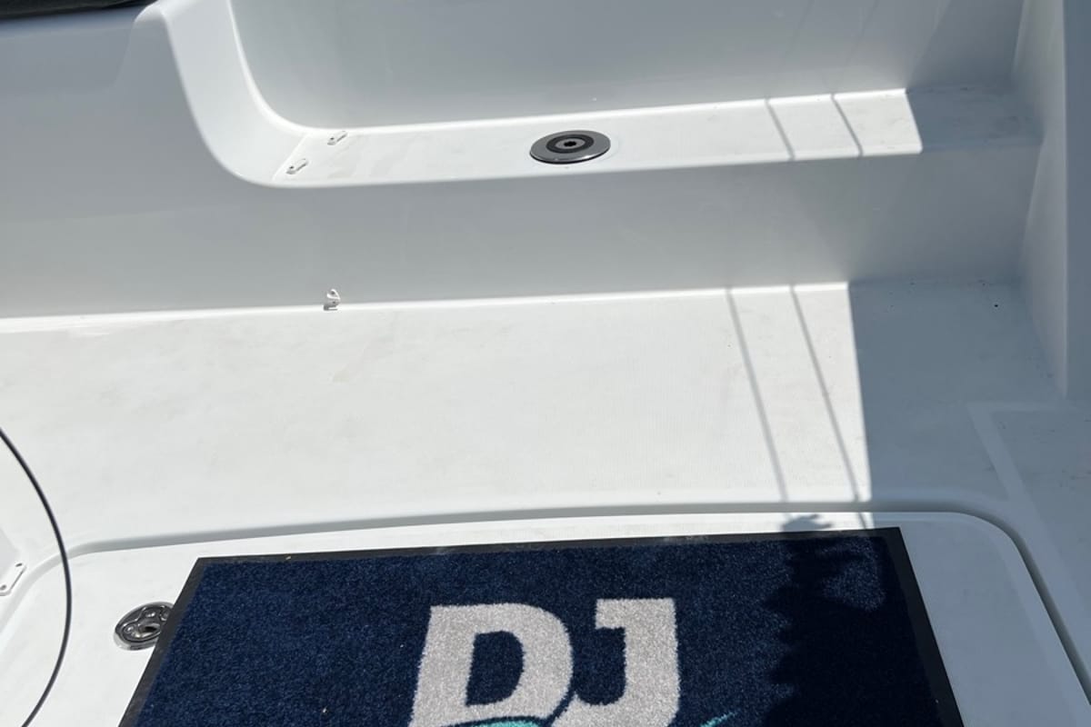 Dj, a Lagoon 40 catamaran at Olbia, Italy