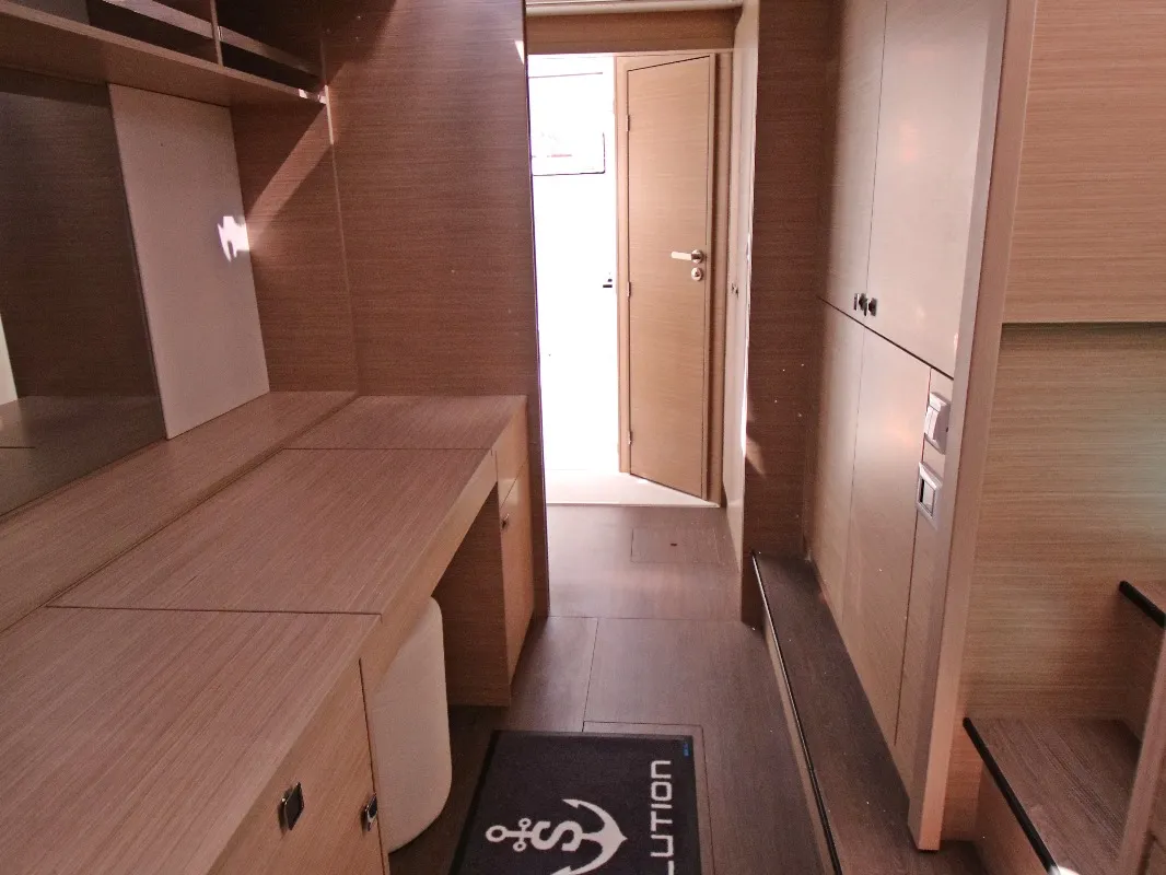 Cabin on Solution, a Lagoon 43 catamaran at Općina Rogoznica, Croatia