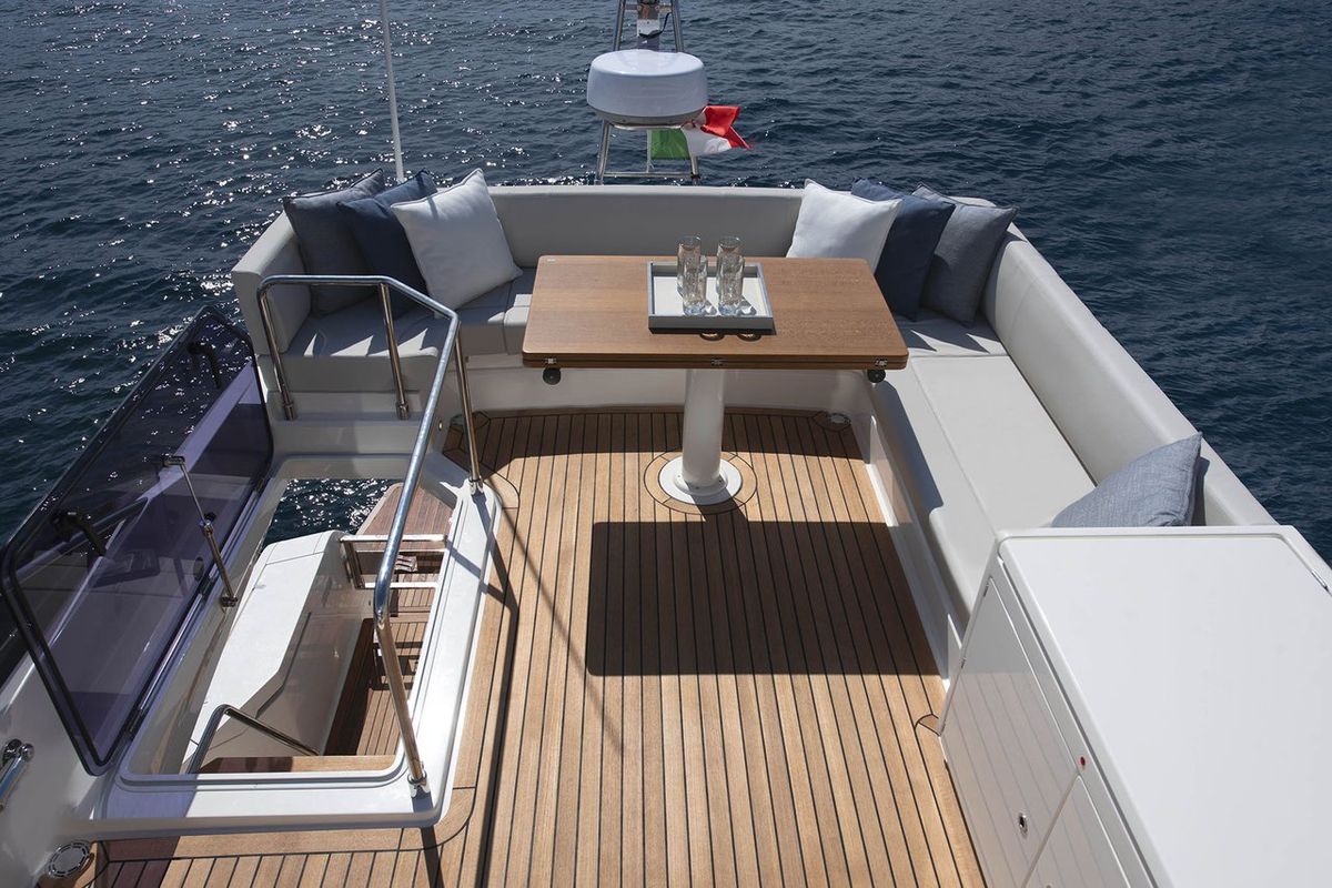Roch Antonio, a Ferretti Yachts 500 yacht at Podstrana - Miljevac, Croatia