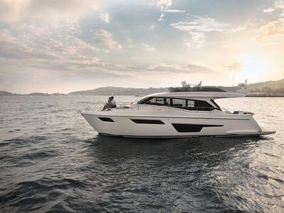 Roch Antonio, a Ferretti Yachts 500 yacht at Podstrana - Miljevac, Croatia