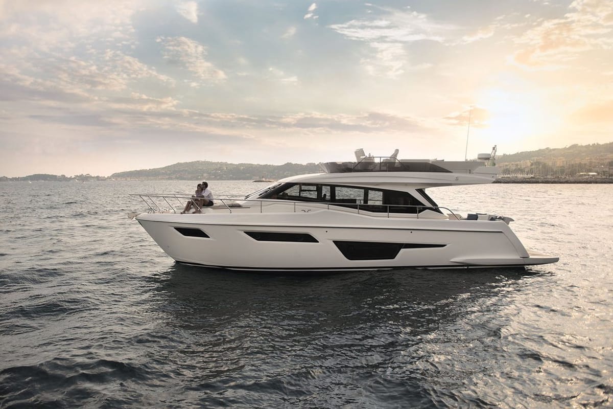 Roch Antonio, a Ferretti Yachts 500 yacht at Podstrana - Miljevac, Croatia